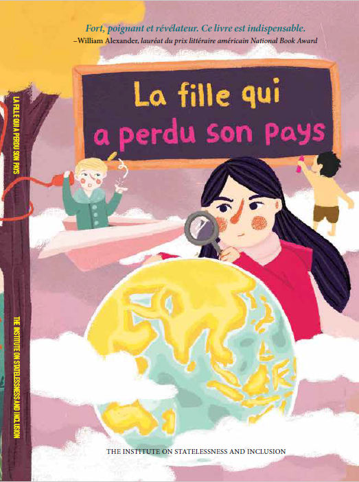Front cover of the French translation the girl who lost her country